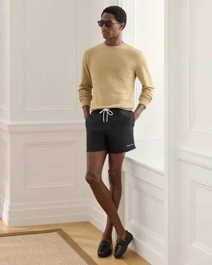 4.5インチ Amalfi リネン スイム パンツ