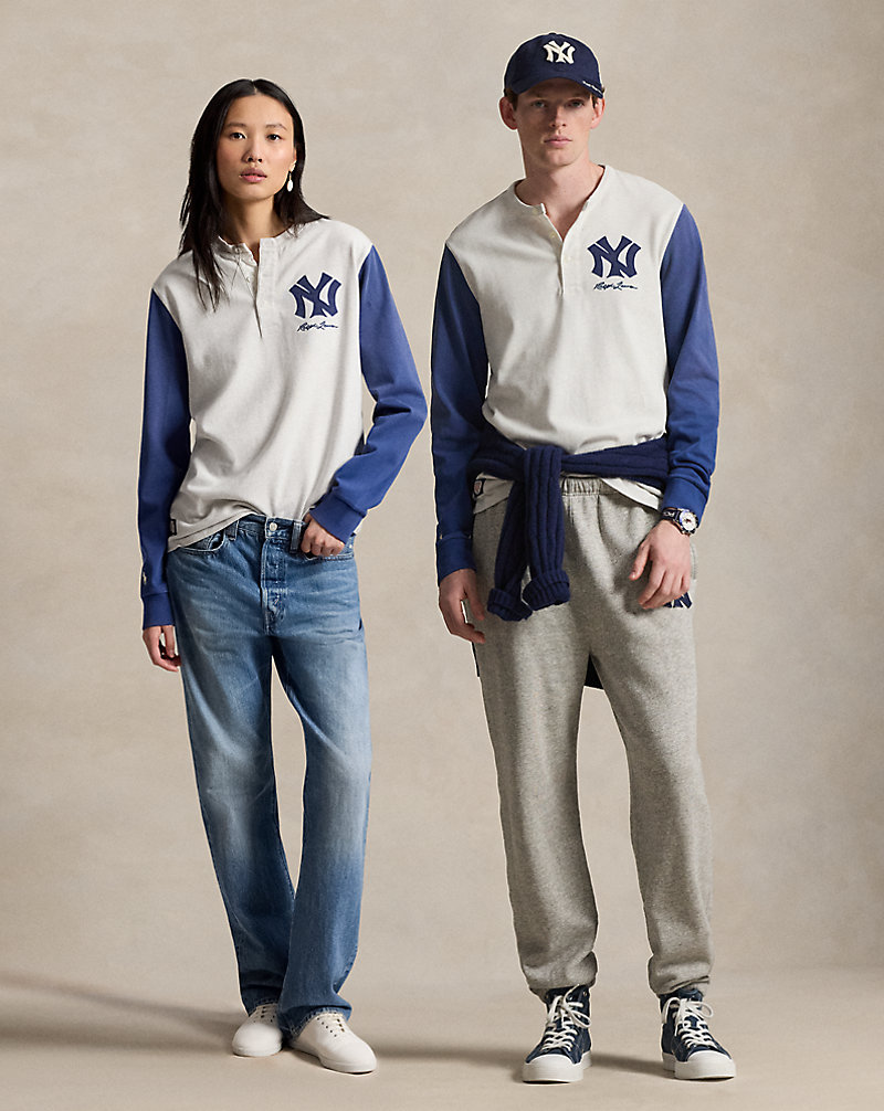 Polo Ralph Lauren ヤンキース ヘンリーネック シャツ