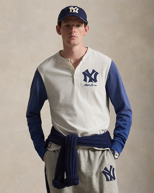 Polo Ralph Lauren ヤンキース ヘンリーネック シャツ