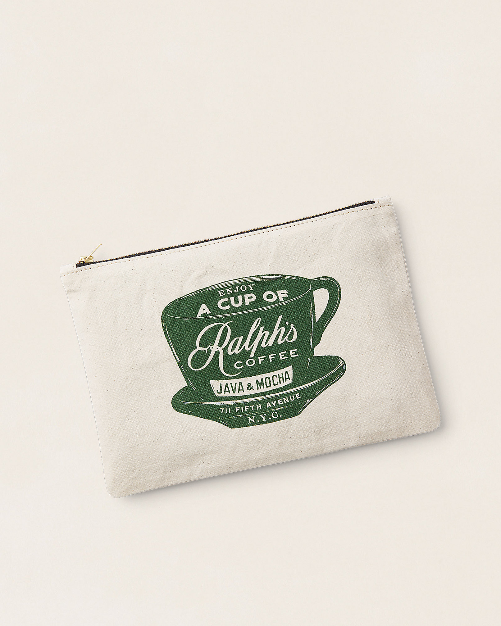 Ralph's Coffee ジップ ポーチ