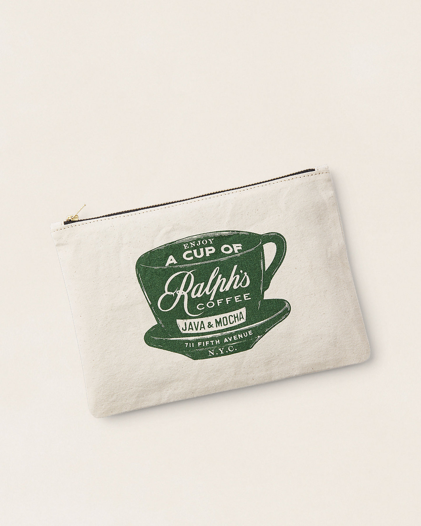 Ralph's Coffee ジップ ポーチ