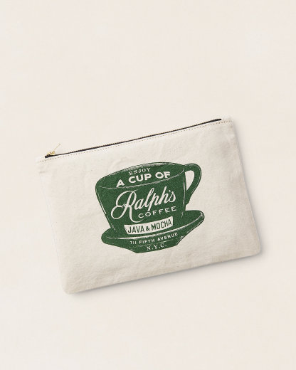 Ralph's Coffee ジップ ポーチ