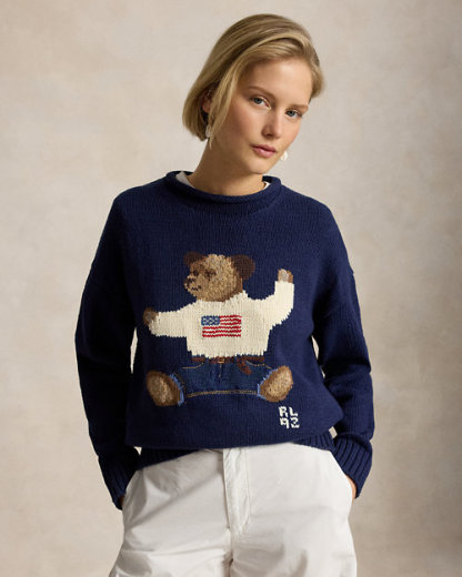 Polo ベア ロールネック セーター