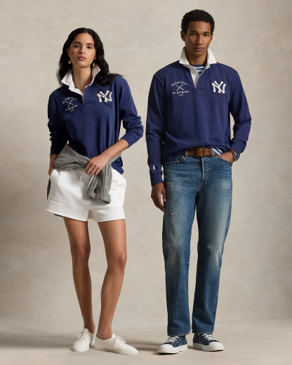 Polo Ralph Lauren ヤンキース ラグビー シャツ