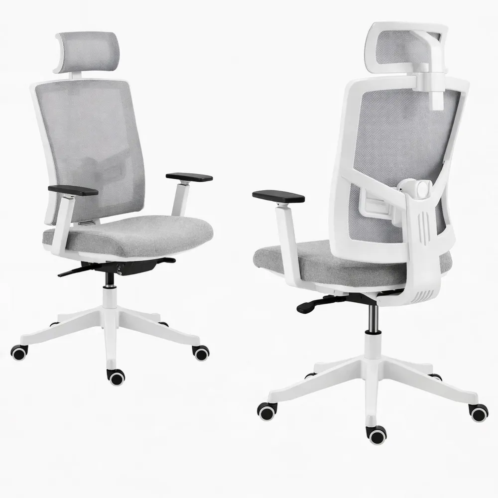 Sedia Ergonomica Ufficio con Supporto Lombare e Regolazioni