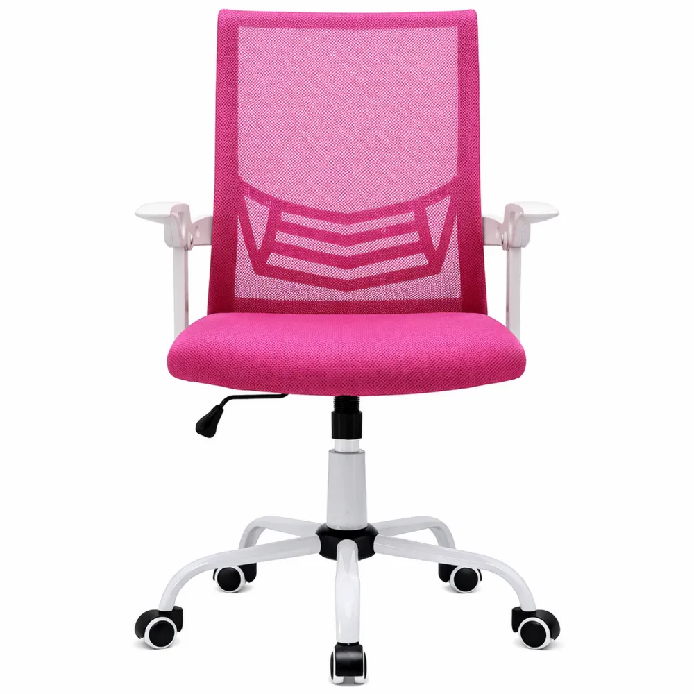 Sedia da ufficio ergonomica regolabile con braccioli e funzione dondolo