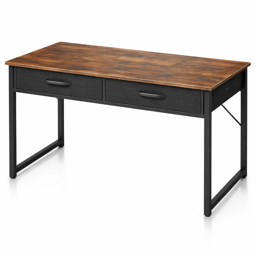 Scrivania con Cassetti e Portacuffie per Ufficio e Soggiorno-Trivensar