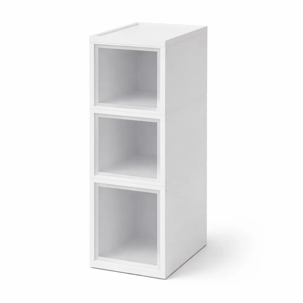 Cassettiera alta con 6 scomparti, mobile salvaspazio su ruote-Novarvexil