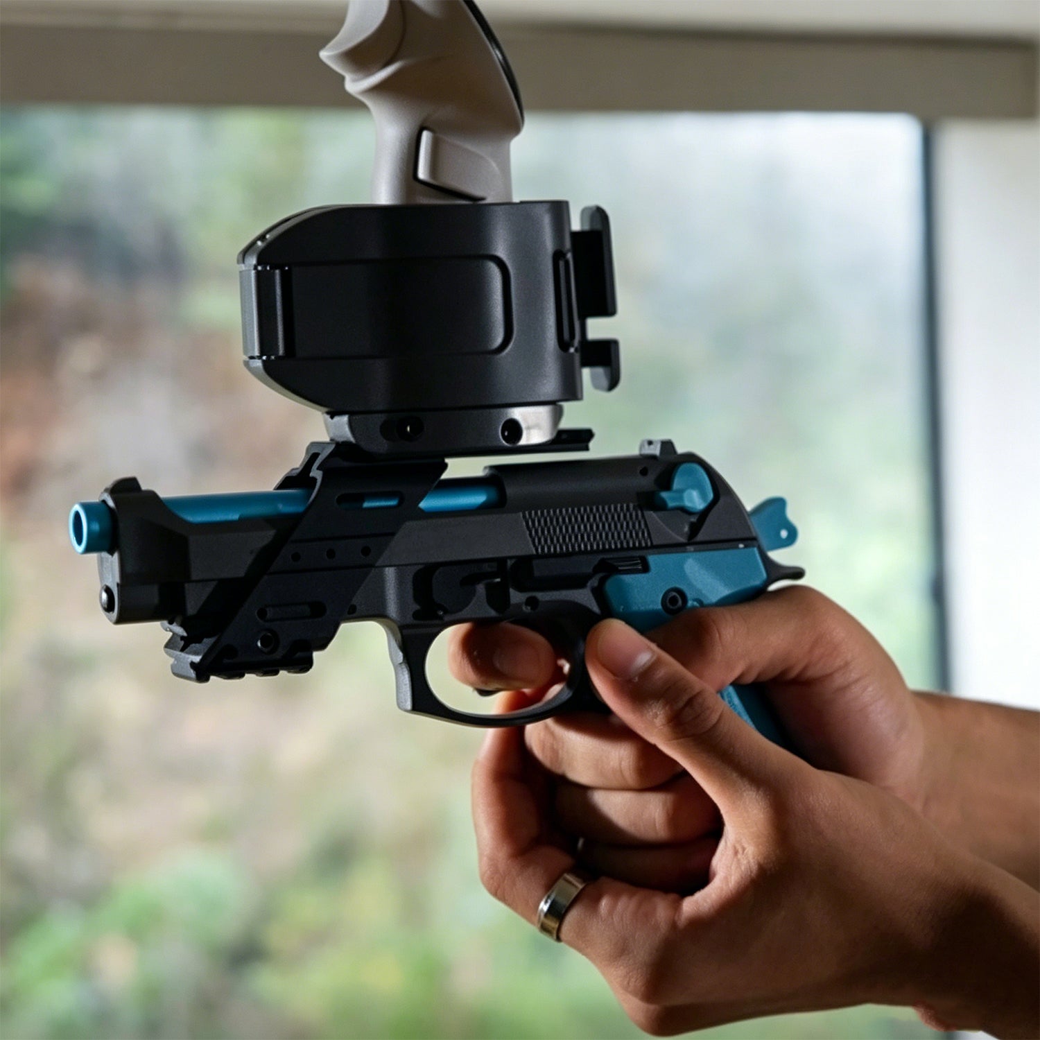 Safe, Ammo-Free Smart Pistol