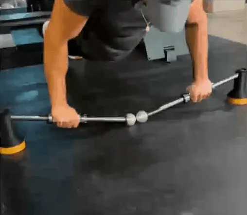 Dynamic Push-Up & Core Trainer | Rotating Grip System for Full-Body Engagement