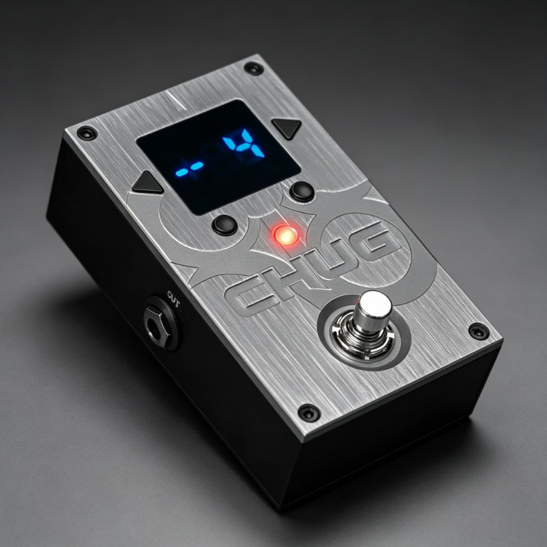 Guitar Pitch-Shifter & Octaver Pedal | ±12 Semitones with Preset Recall