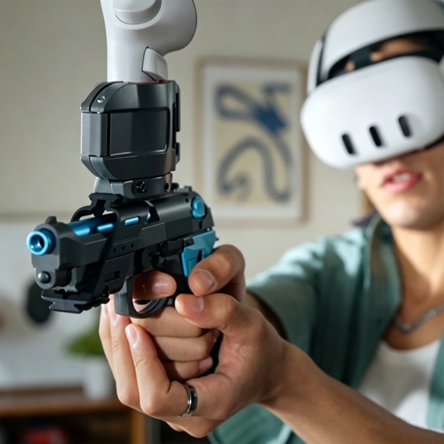 Safe, Ammo-Free Smart Pistol