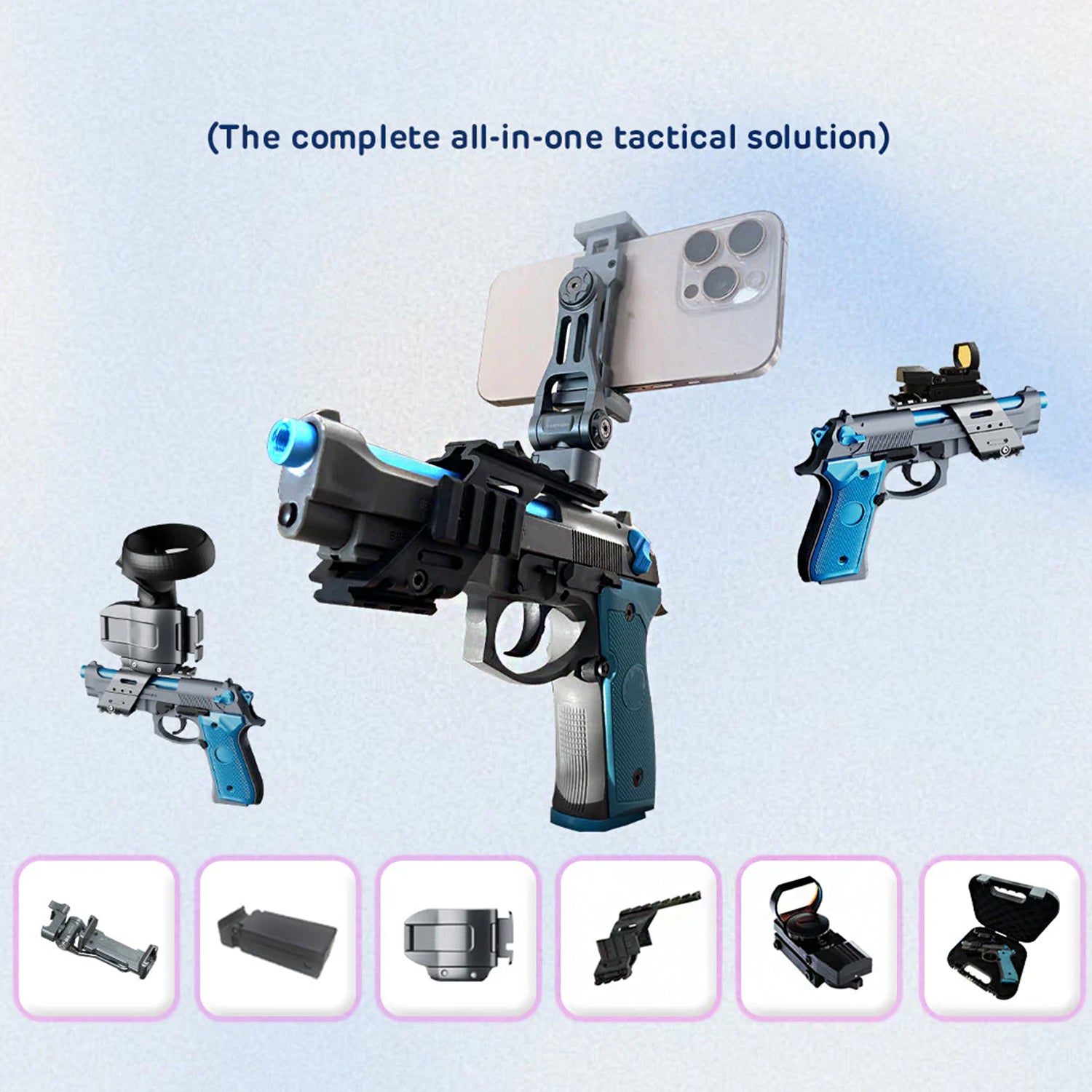 Safe, Ammo-Free Smart Pistol