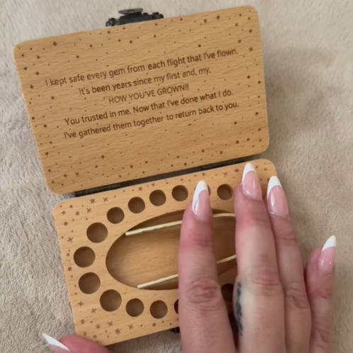 Baby Milk Teeth Memory Storage Box