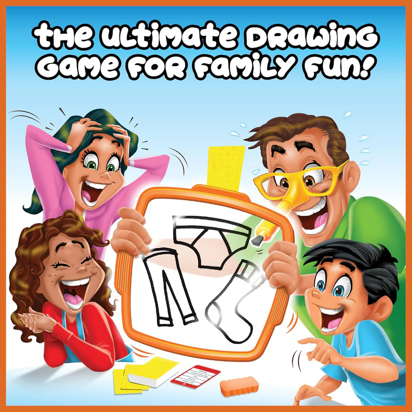 Nose Drawing Party Game – Family Board Game