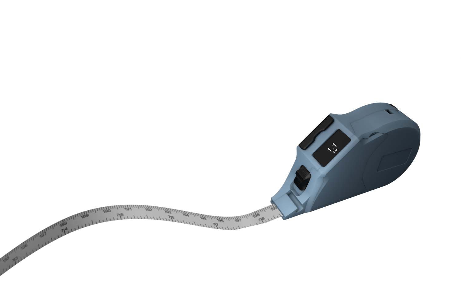 Smart Digital Tape Measure with Wireless Data Sync