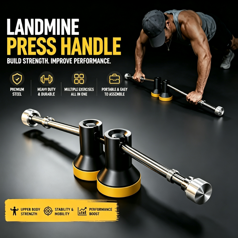 Dynamic Push-Up & Core Trainer | Rotating Grip System for Full-Body Engagement