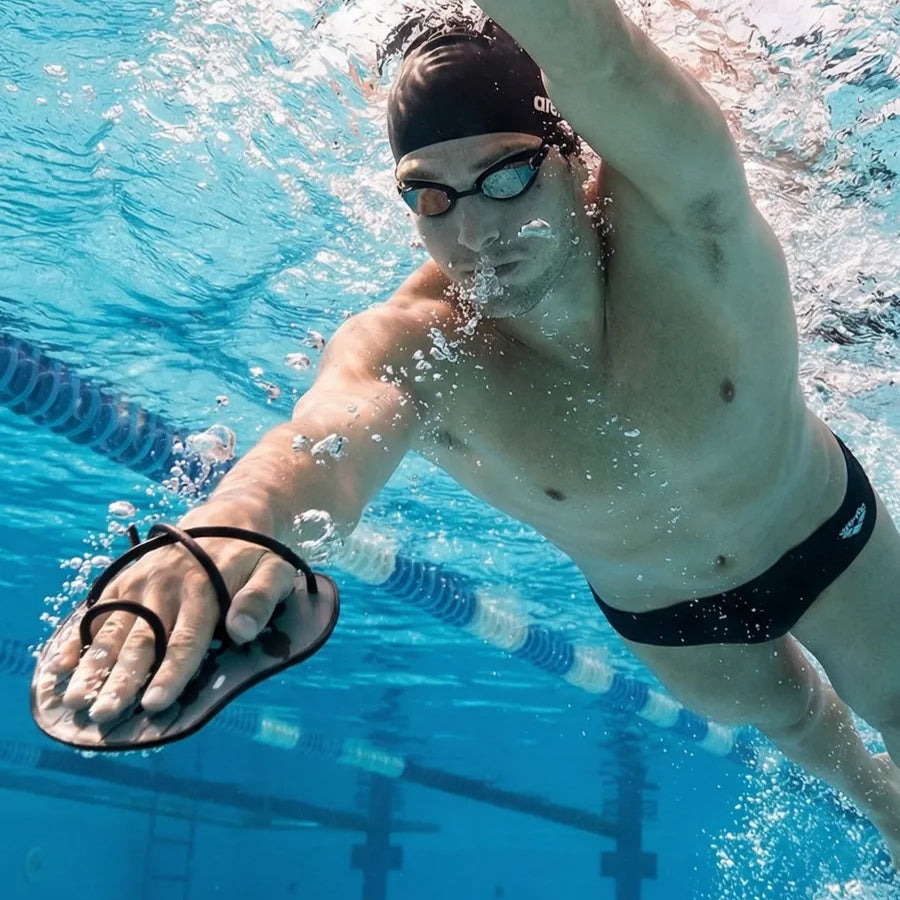 Ergonomic Swimming Hand Paddles for Training