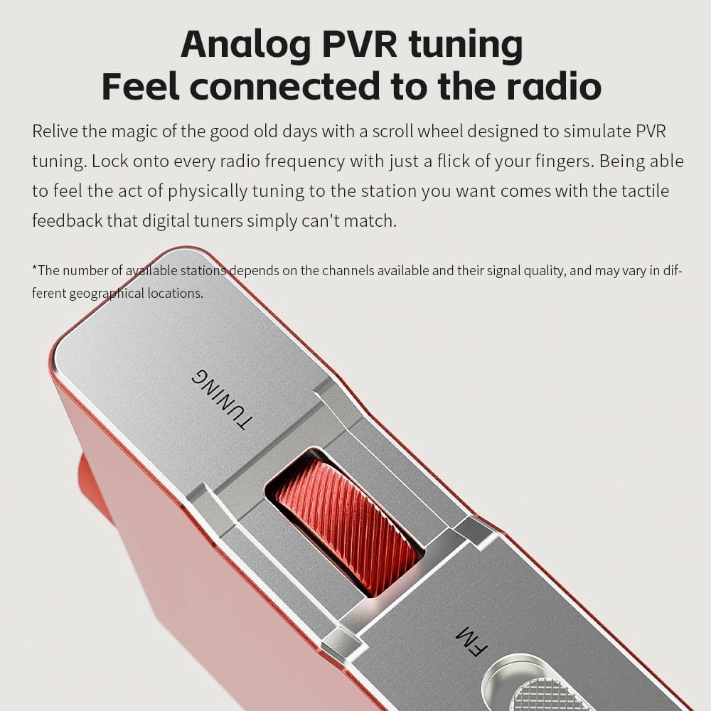 Portable HiFi FM Stereo Radio
