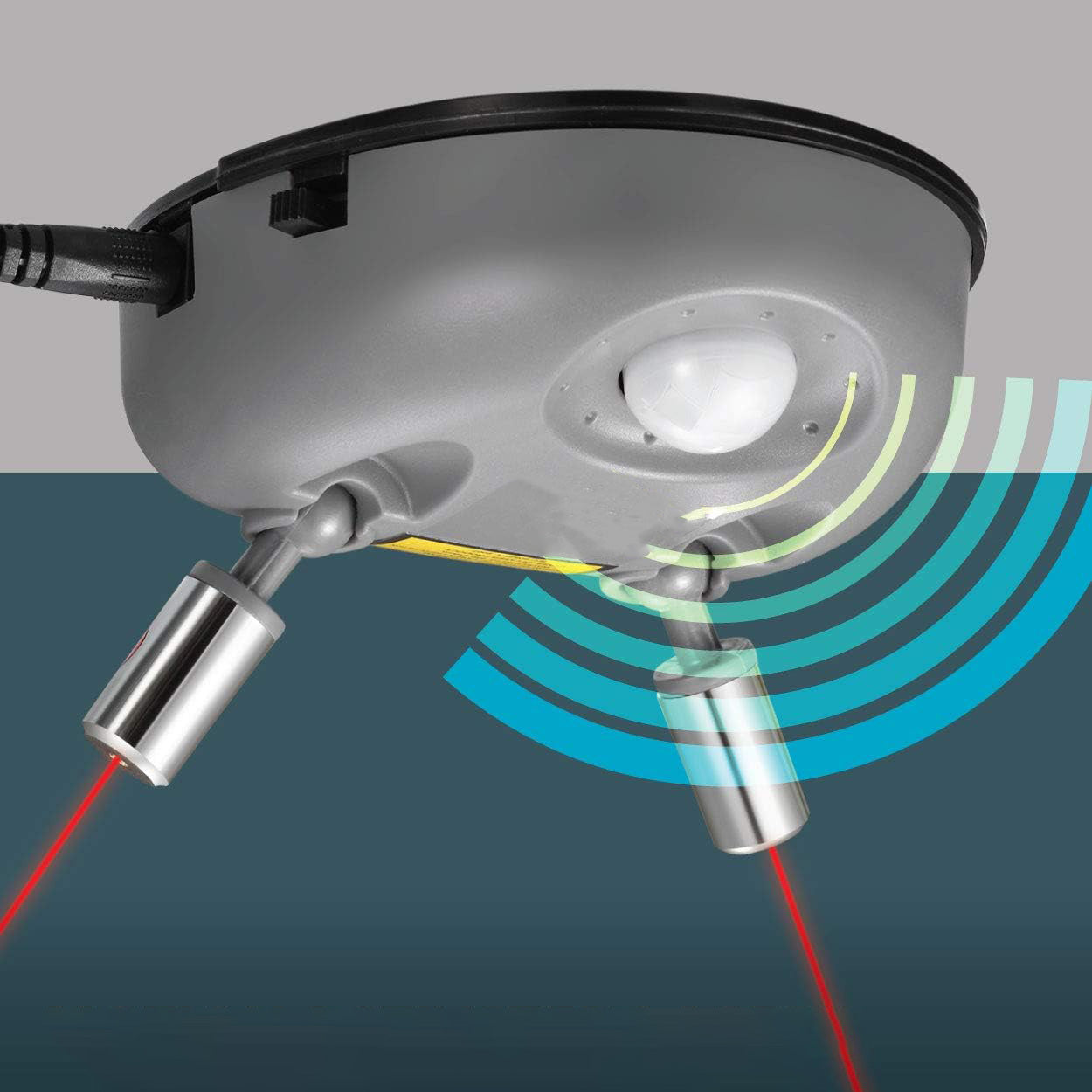 Wide-angle Dual Laser Garage Parking Assist System