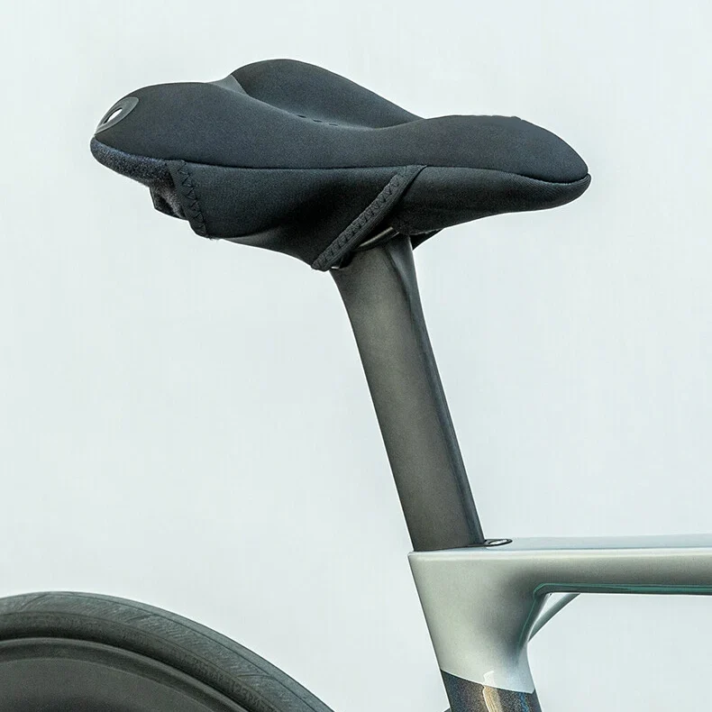 Bike Saddle Cover with LED Taillight – Reflective Seat Cushion
