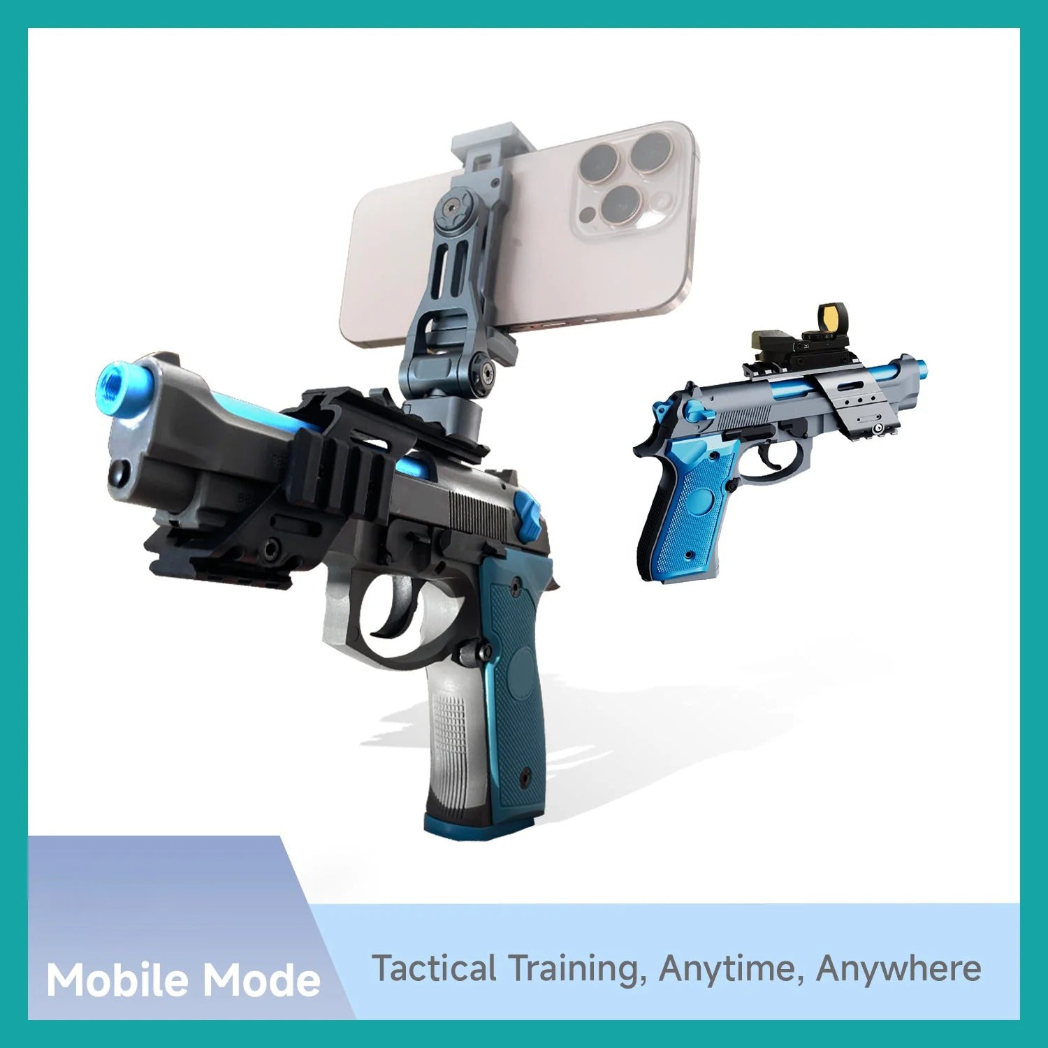 Safe, Ammo-Free Smart Pistol