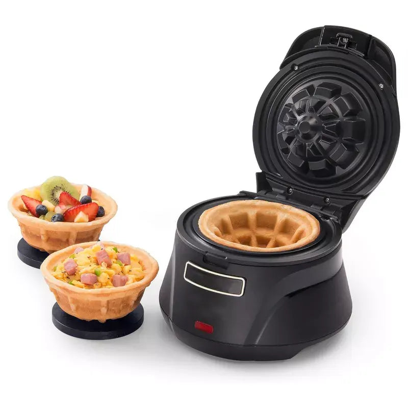 4-Inch Waffle Bowl Maker – Non-Stick Coated