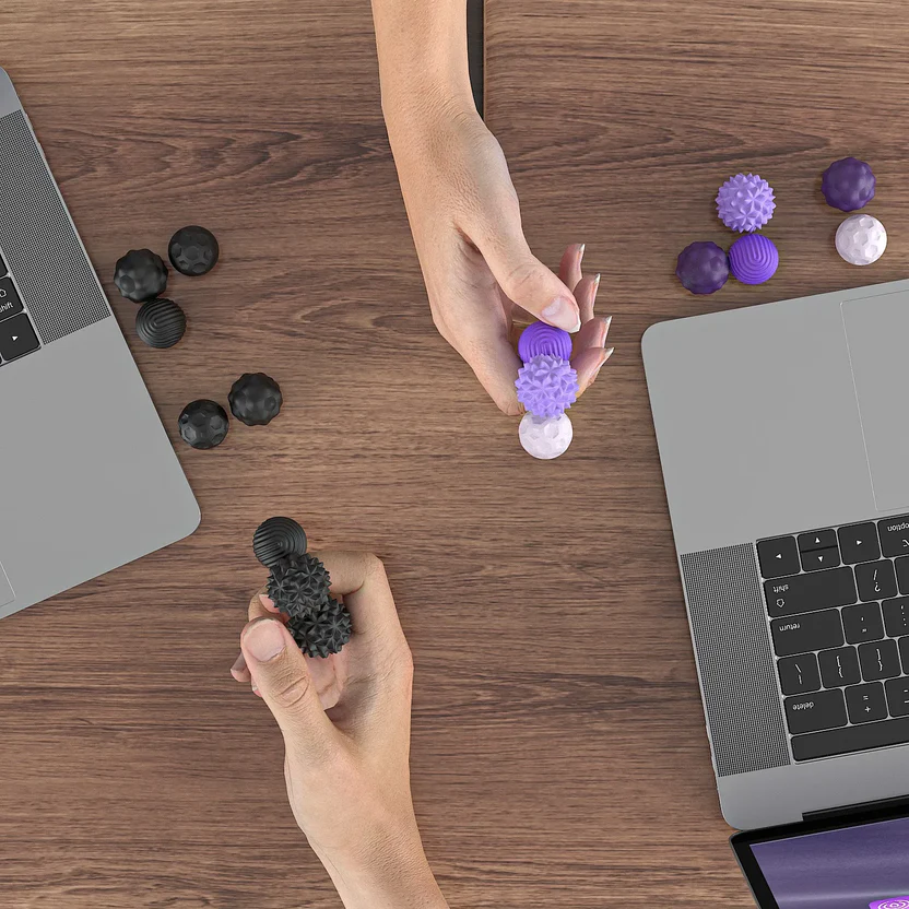 Silicone Magnetic Sensory Balls