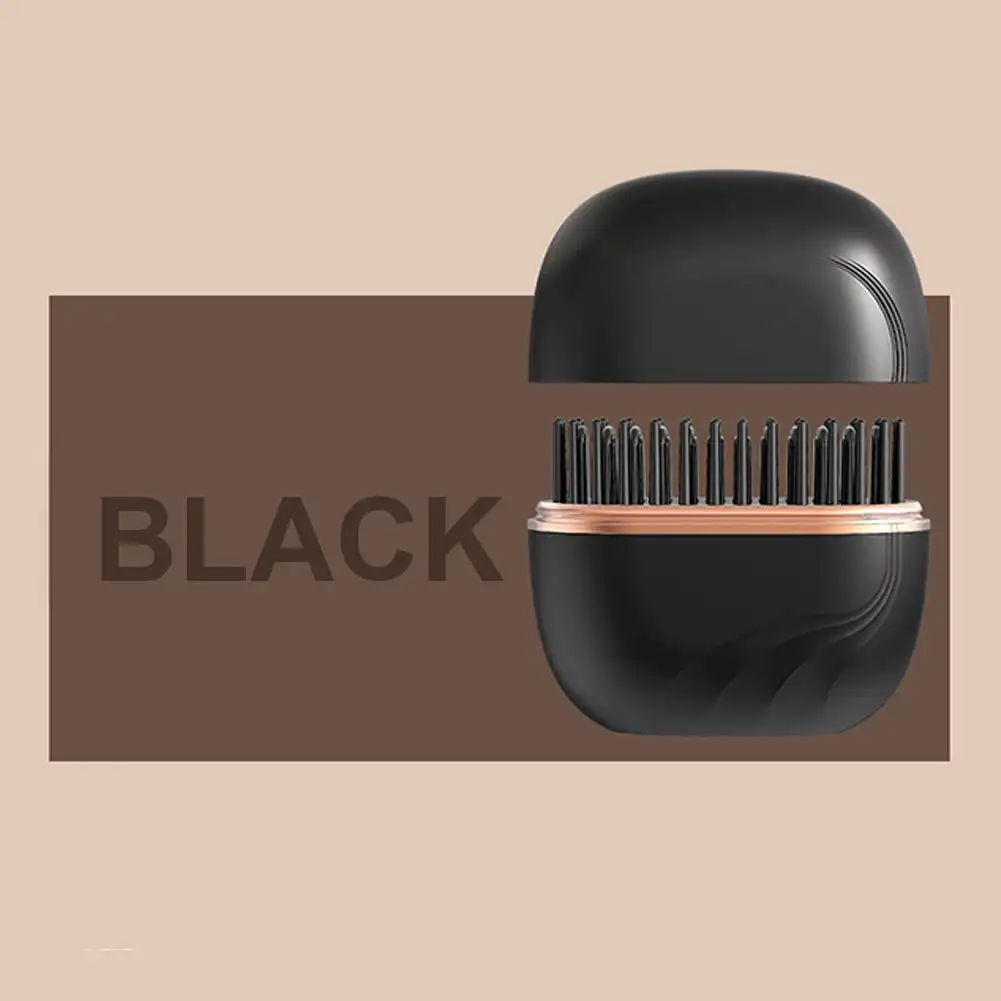 Mini Hair Straightening Comb ,Wireless Charging