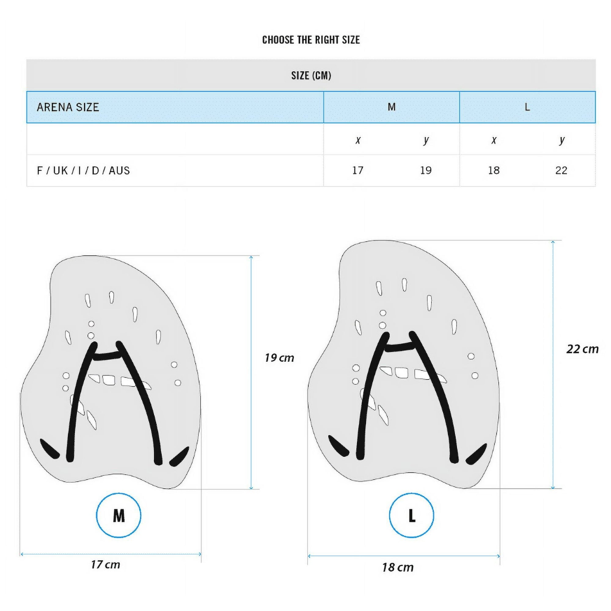 Ergonomic Swimming Hand Paddles for Training