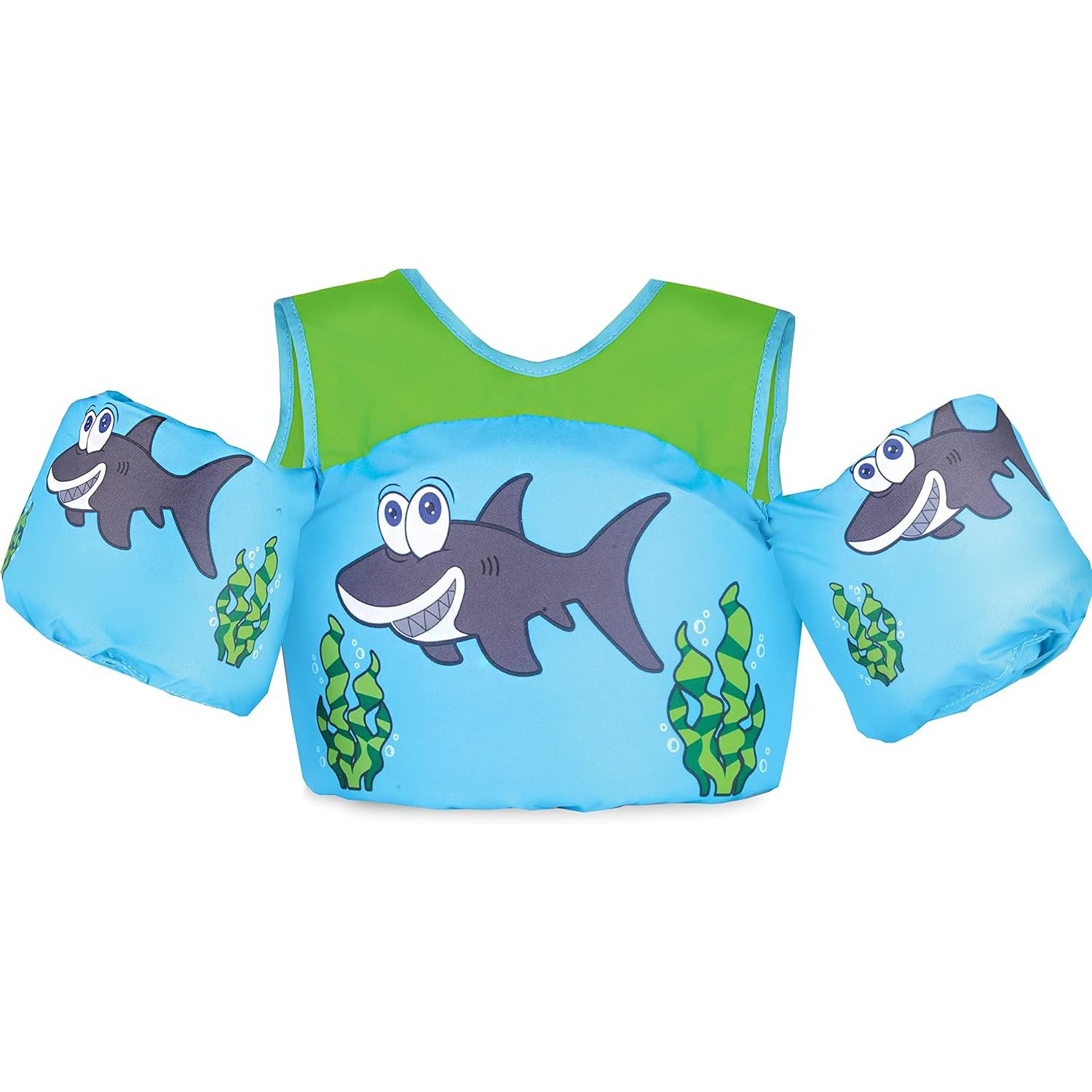 Brightly colored, comfortable children's life jackets