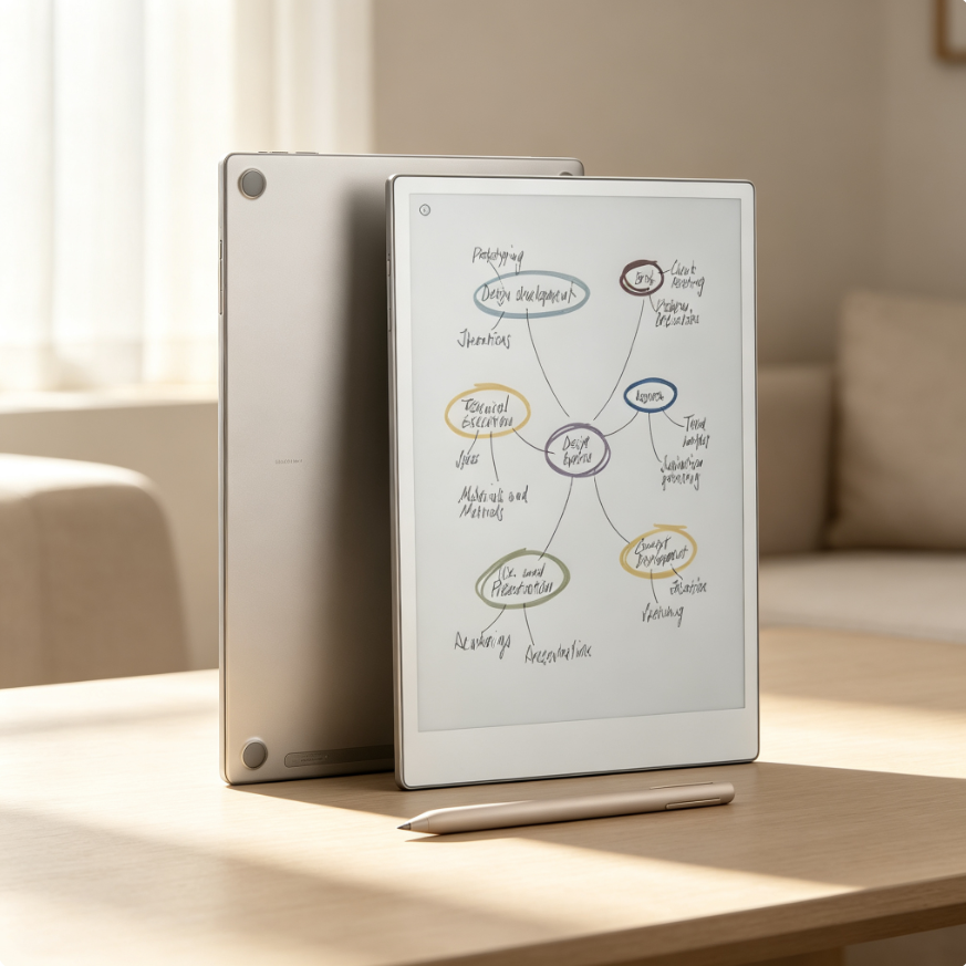 13.3" Paper-Like E-Ink Digital Notebook Set – Write, Read, Sketch & Stay Organized with Stylus & Protective Case