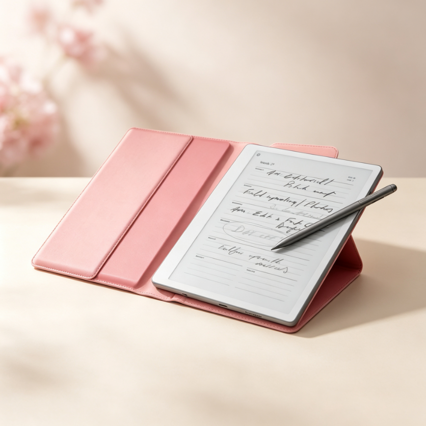 13.3" Paper-Like E-Ink Digital Notebook Set – Write, Read, Sketch & Stay Organized with Stylus & Protective Case