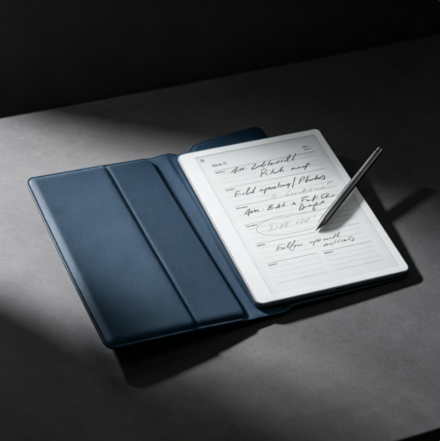 13.3" Paper-Like E-Ink Digital Notebook Set – Write, Read, Sketch & Stay Organized with Stylus & Protective Case