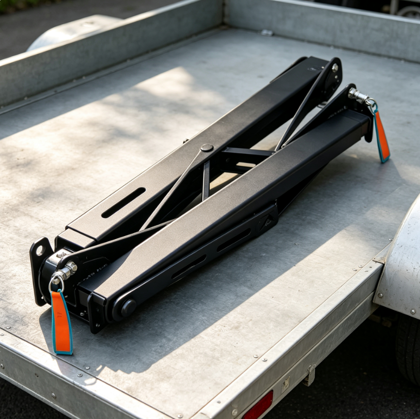 Portable Trailer Hitch Hammock Stand for Instant Outdoor Relaxation