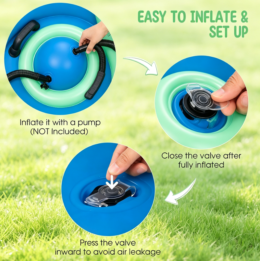 Inflatable Dome Rocker-Trampoline for Kids