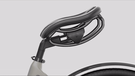 Dynamic bike saddle