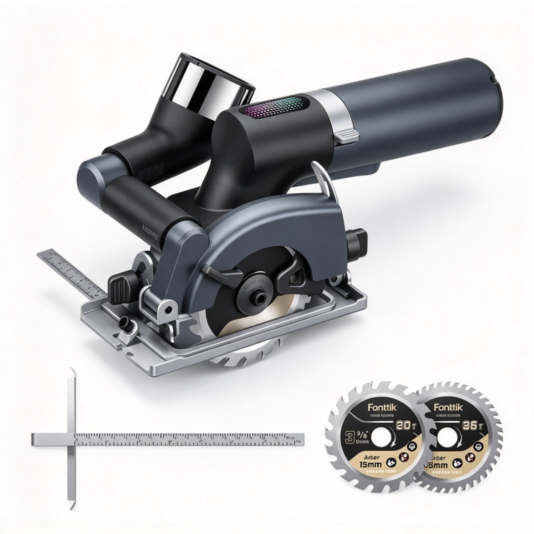 Compact cordless circular saw