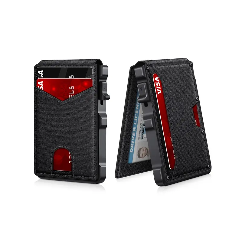Minimalist Men’s Slim Aluminum Wallet