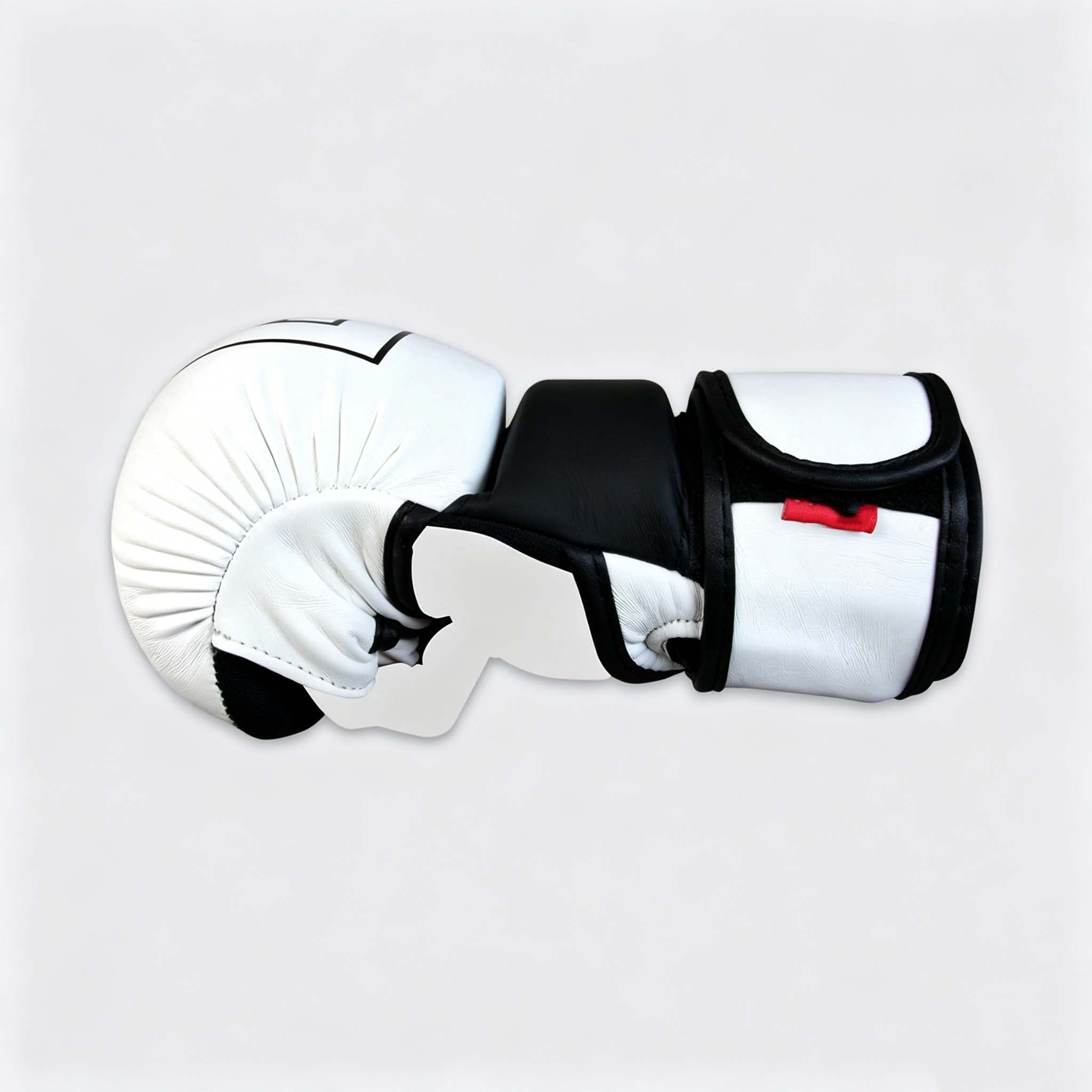 Combat training gloves, specifically designed for grappling and close-quarters combat training.