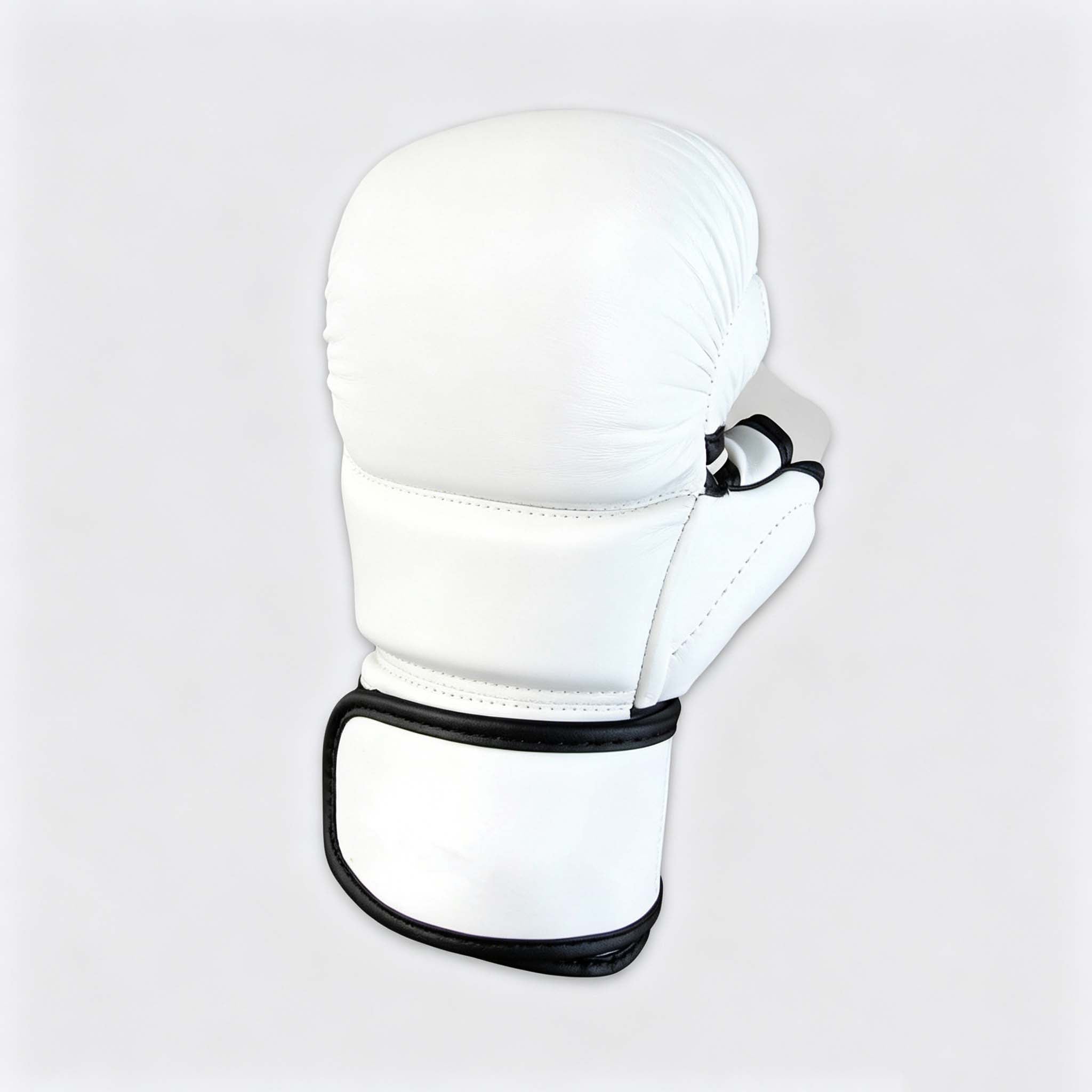Combat training gloves, specifically designed for grappling and close-quarters combat training.