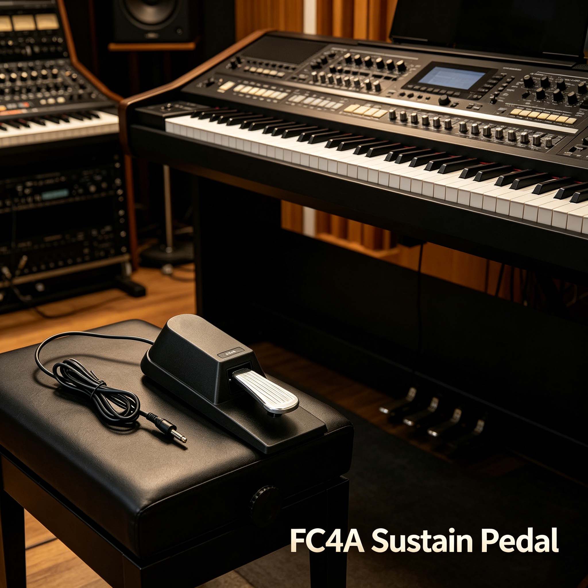 FC4A Piano Sustain Pedal - Black