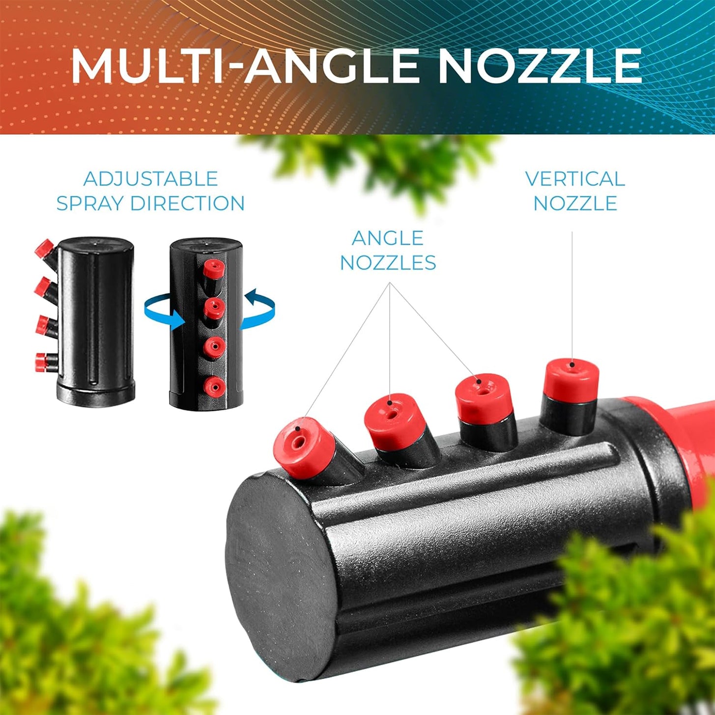 Rotating garden sprinkler with adjustable arm
