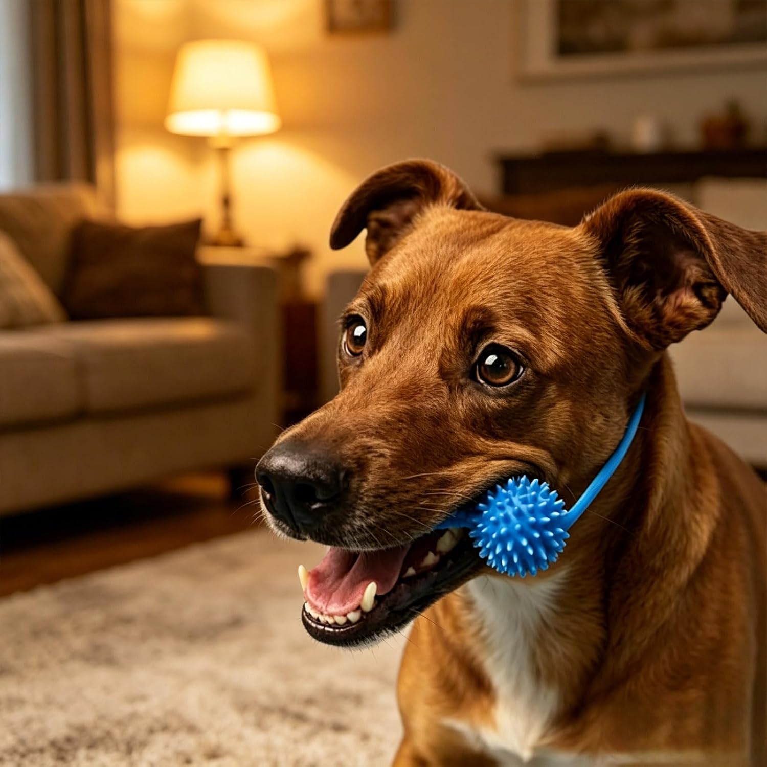 Dual-Action Dog Dental Chew Toy – Pet Teeth Cleaning & Oral Care Tool
