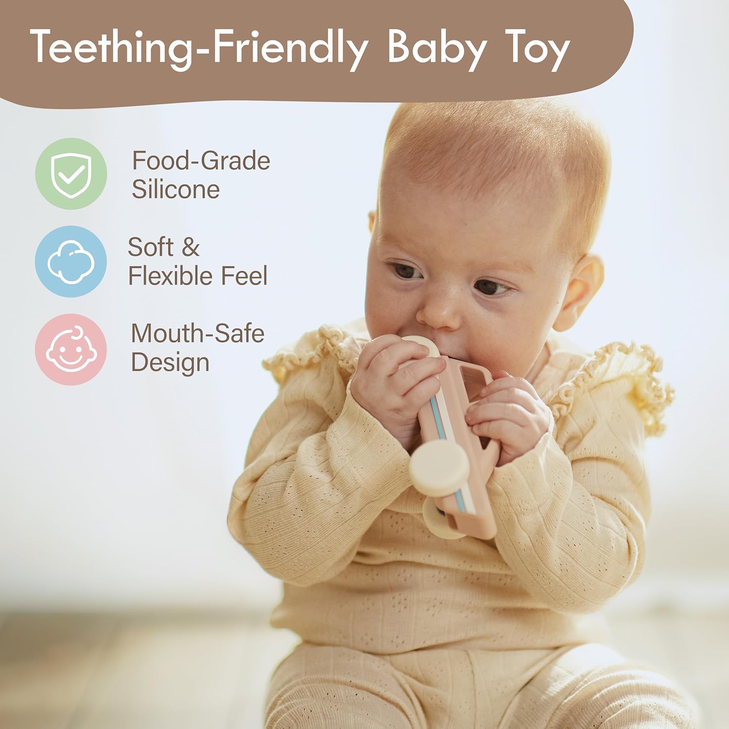 Food Grade Silicone Toy Cars – Push and Go Baby Car Toys