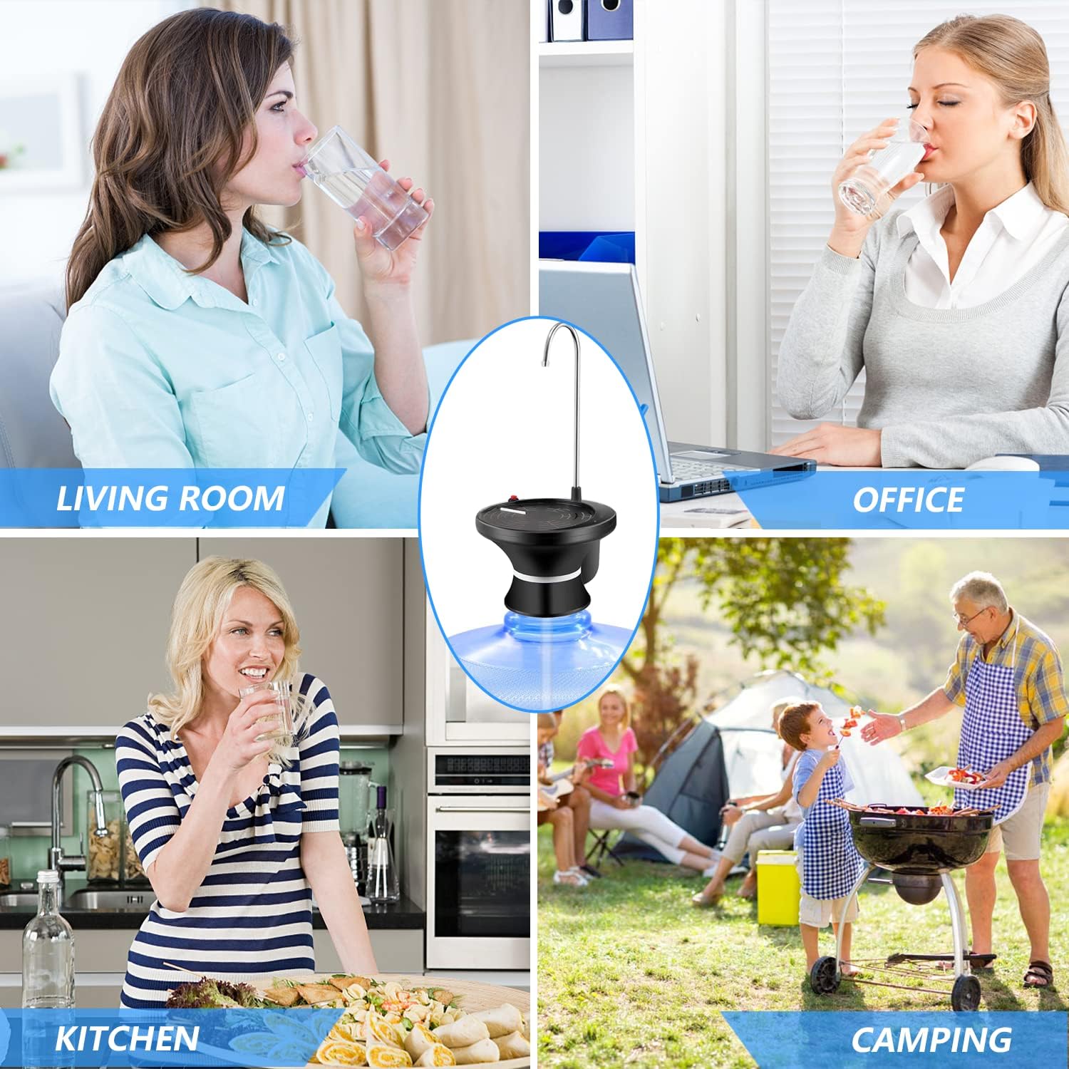 Rechargeable Automatic Water Dispenser Pump