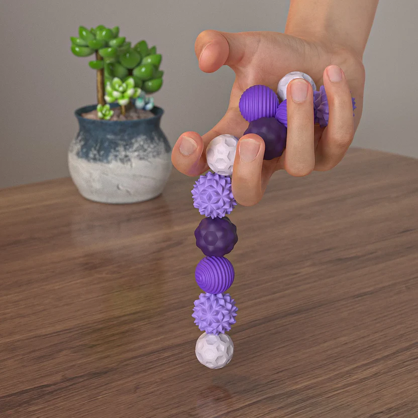 Silicone Magnetic Sensory Balls