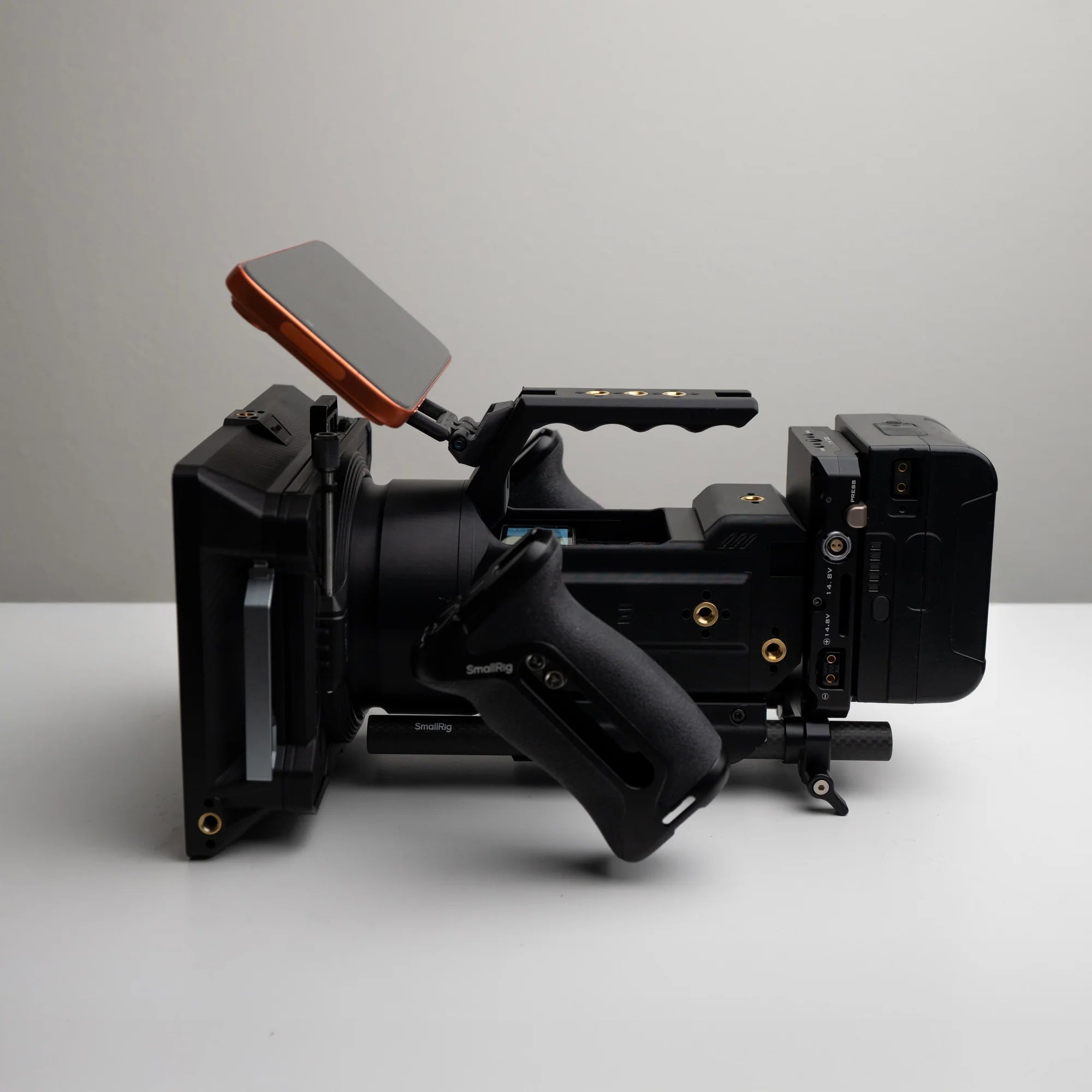 Camera Top Handle – Dual Cold Shoes