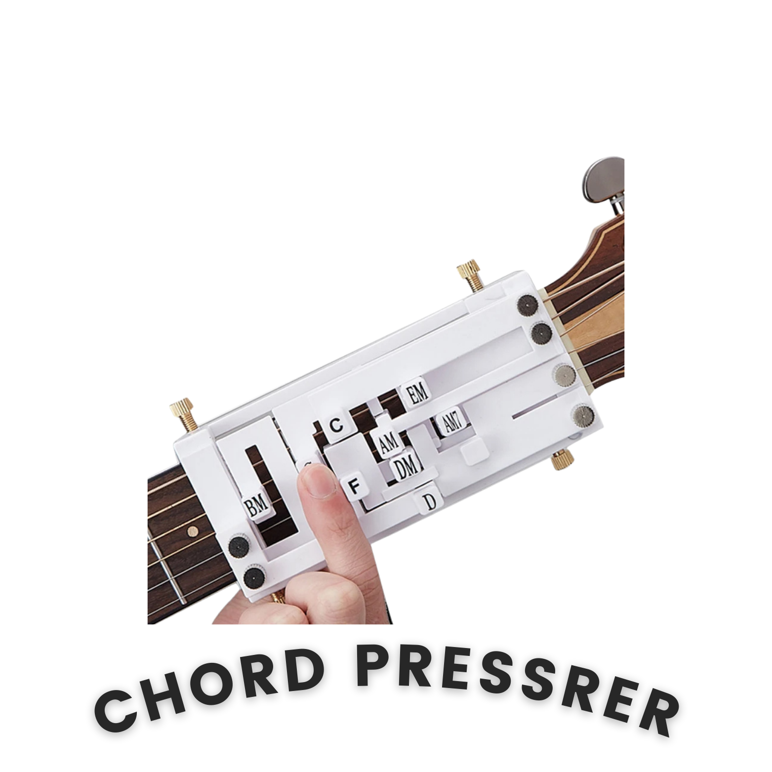 Guitar Chord Presser – Beginner Tool for Clean Chord Playing