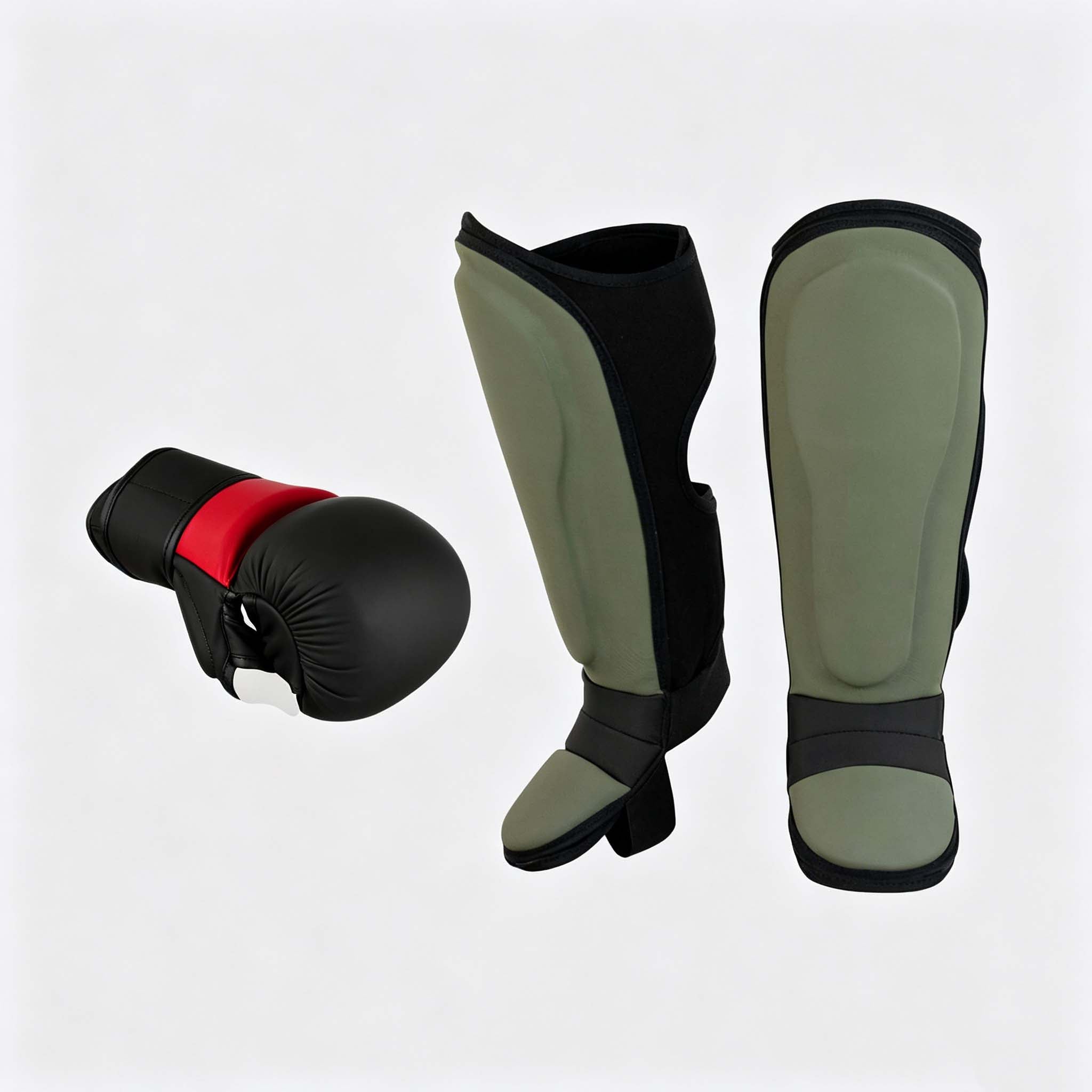 Combat training gloves, specifically designed for grappling and close-quarters combat training.